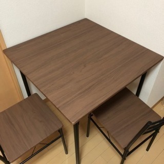 【取引中】ダイニングテーブル3点セット