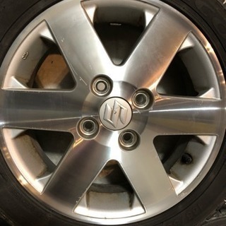 ■スズキ ワゴンR純正 14インチ タイヤホイールの画像