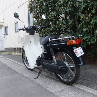 スズキ　バーディー50(4サイクル)　BA41A　実動美中古車　走行距離非常に少なめ146km　バッテリー新品　ナンバー登録書類有りの画像