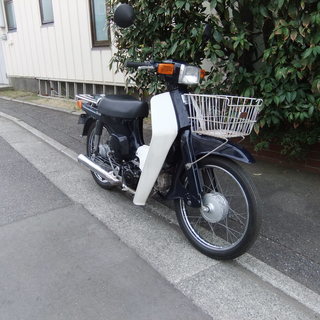 スズキ　バーディー50(4サイクル)　BA41A　実動美中古車　走行距離非常に少なめ146km　バッテリー新品　ナンバー登録書類有りの画像