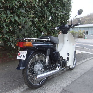 スズキ　バーディー50(4サイクル)　BA41A　実動美中古車　走行距離非常に少なめ146km　バッテリー新品　ナンバー登録書類有りの画像