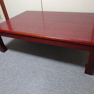 家具調こたつ（兼用座卓）を譲ります