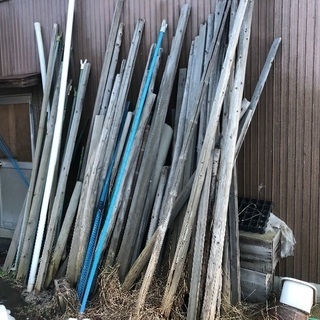 プランター木の棒などの画像