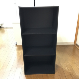 【発送無し・引き取りのみ】カラーボックス ブラックの画像