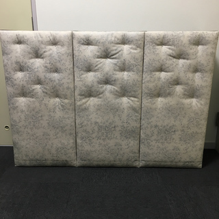 【発送無し・引き取りのみ】カラーボックス ヘッドボード仕様 ブラック 3個セットの画像