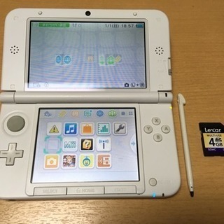ニンテンドー3DS LL ピンクホワイト