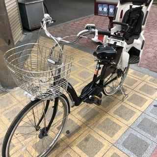 ヤマハ電動アシスト自転車 チャイルドシート付