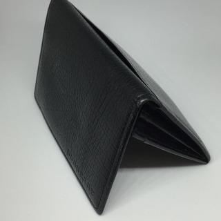 バーバリー 黒レザー カードケース 名刺入れ パスケース の画像