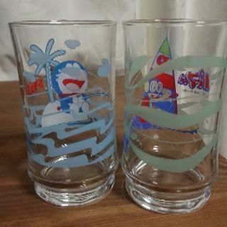 ドラえもん パーマン 三ツ矢サイダー グラスの画像
