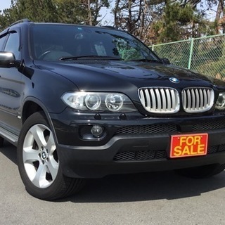 車検32年8月 BMW X5 黒本革 地デジフルセグナビ ETC...
