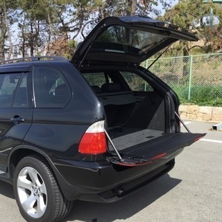 車検32年8月 BMW X5 黒本革 地デジフルセグナビ ETC 綺麗で低走行！の画像