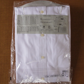 【新品未使用品】CHRISTIAN ORANI★クリスチャンオラーニ・白ワイシャツ／首43・裄82の画像