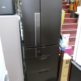 札幌 更に値下げ！大容量 605L 2013年製 三菱 6ドア冷蔵庫 MR