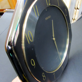 PayPay決済OK SEIKO 掛け時計 薄型 クオーツ ボタン電池仕様 SH404Kの画像