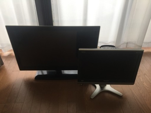 液晶テレビ2台セット  ジャンク扱い