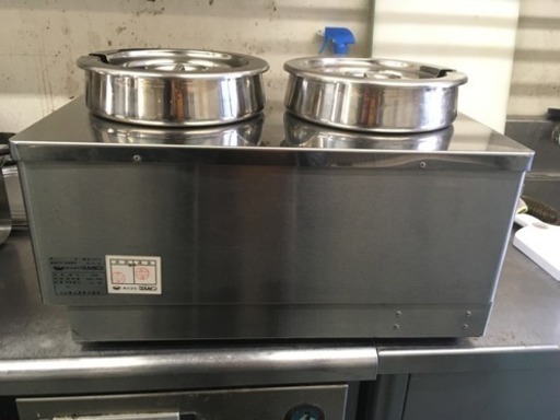 中古品● マルゼン卓上ウォーマー 型式:MEW-350K タテ型