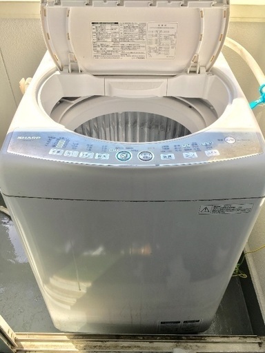 洗濯機 SHARP 2012年製造 やや使用感あり