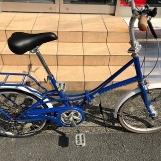 折りたたみ20インチ BLU