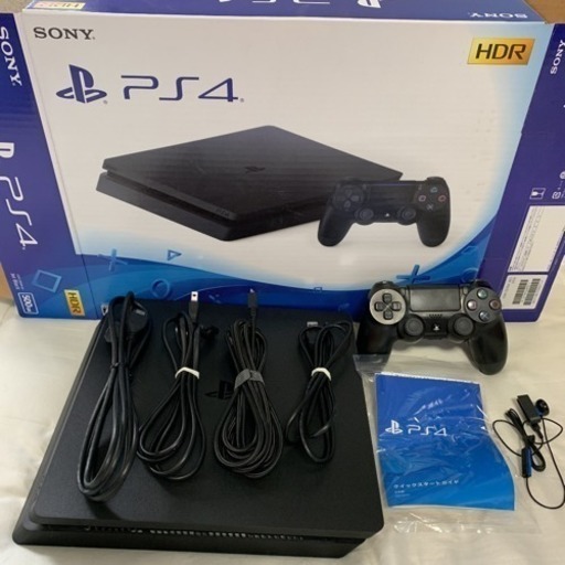 テレビゲーム PS4 CUH2100A Jet Black 500GB