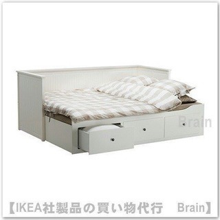 IKEAの収納付きベッド(シングル⇄ダブル)&マットレス1枚 なる早で売りたいですの画像