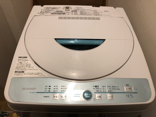 SHARP洗濯機　ES-GL45