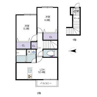 ネット無料！／チャーリーブラウン 202 2LDKの画像