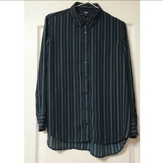 【出品3/31まで】ストライプシャツセット  (コムサイズム、ユニクロ)の画像
