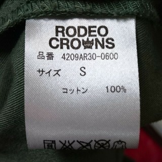 【出品3/31まで】ロデオクラウンズ  カーキシャツの画像