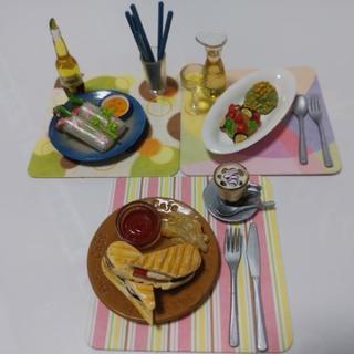 ミニチュア　カフェめし/ノーマル全10種類フルコンプセットの画像