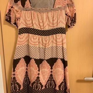 チュニック    ワンピースの画像