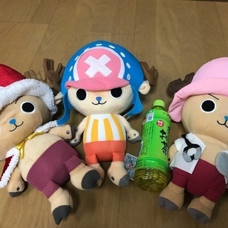 チョッパーぬいぐるみ3点＋クッション3点