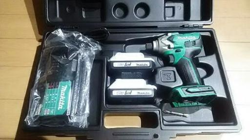 締切りました。マキタ 18Vインパクトドライバー