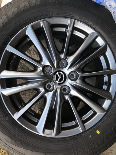 【新品・未使用】マツダ 17インチ CX5 シルバー ホイール 4個セット 楽天市場】マツダ CX-5（カラーシルバー）（タイヤ・ホイール