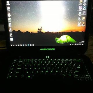 Alienware 15 4 k UHD tatchisukurīnの画像