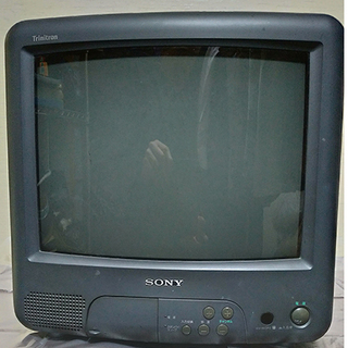 ソニートリニトロンTV14型ブラウン管
