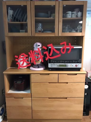 ☆リユースのサカイ高崎店☆TJ11968 ニトリ レンジボード ブラウン