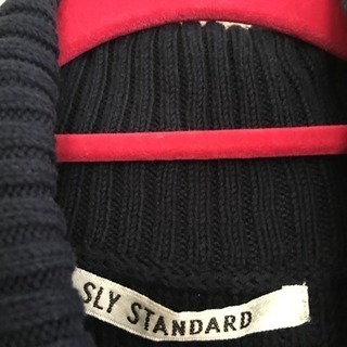 SLY スタンダード ニットワンピース