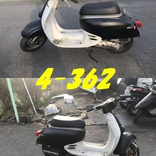 お取引頂きました。愛知県公安委員会登録業者(オートバイ商)☆GARAGE-ECO千音寺☆ジャンク☆ジョルノAF24黒　4-362名古屋市中川区より!!の画像