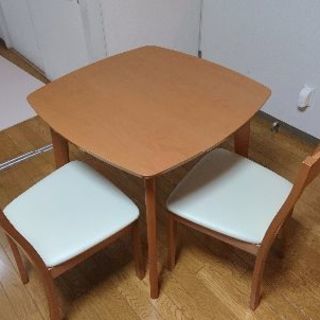 二人用 テーブル・イスセット