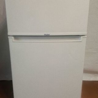 ハイアール 86L2ドア冷凍冷蔵庫JR-N85A(W)16年製美品 配送無料 の画像