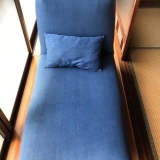 【ほぼ新品】座椅子 一人掛け カウチソファ