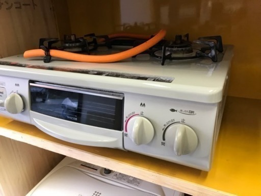 【リサイクルサービス八光　田上店　安心の1か月保証　配達・設置OK】ガステーブル/Rinnai LPガス用 [RT31NHS-L]