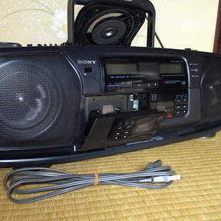CDラジカセ / SONY DoDeCa HORN ドデカホーン/ CFD-700  ジャンク品　0円の画像