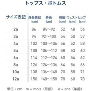 プチバトー ダウンジャケット100センチの画像
