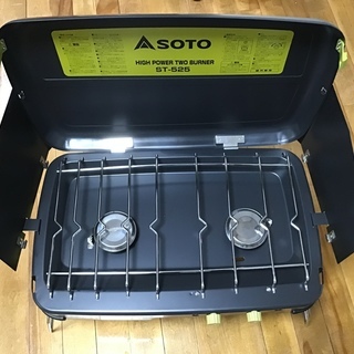 美品　SOTO ST-N525 ツーバーナー ガスコンロ　キャンプ品 Amazon.com: Soto High Power 2 Burner St-525 : Sports & Outdoors