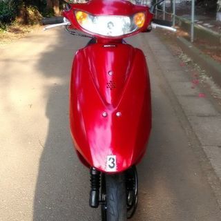 赤色 。ホンダ（ディオ）（AF68）。エンジンは良好な状態です。...