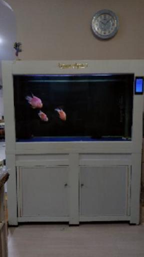 液晶タッチパネル　オーバーフロー水槽 120cm フルセット