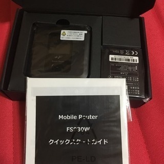 新品未使用 SIMフリーWi-Fiルーター FS030Wの画像