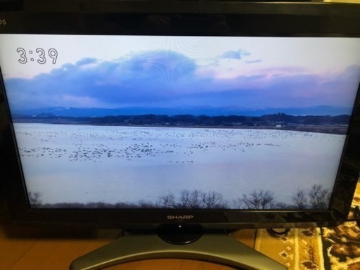 SHARP AQUOS 液晶 テレビ LC-26E8 2011年製 26型 シャープ アクオス リモコン付き ブラック 黒 動作確認済み