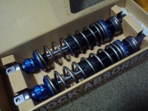 新品PCX 120/150 リアサス　ブルー！